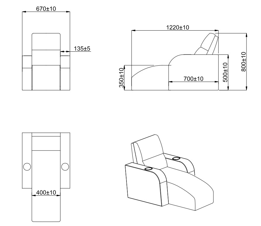 K882 kids sofa