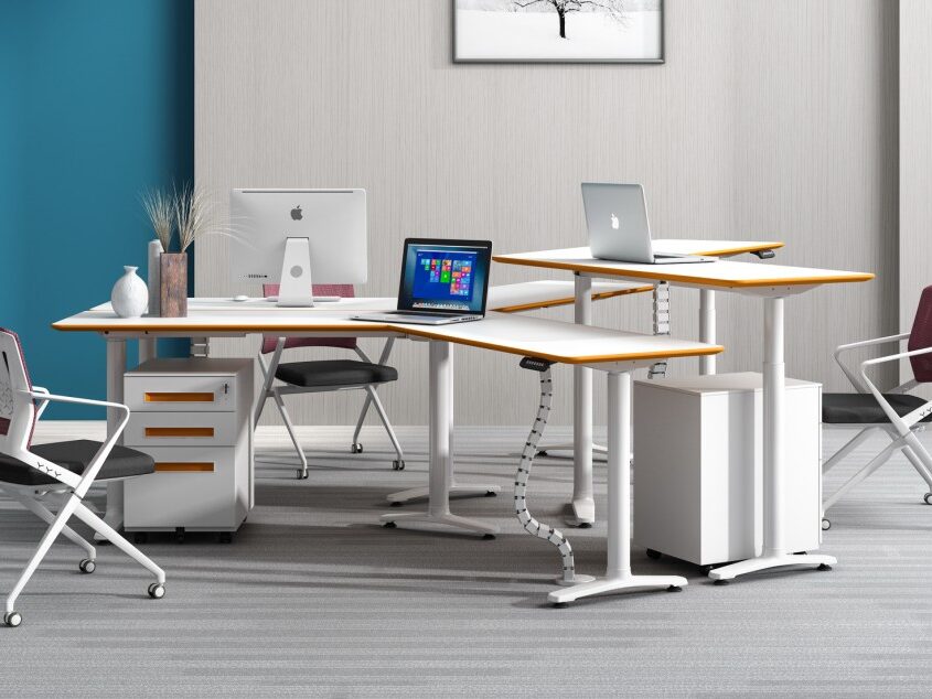 height adjustable desk 2