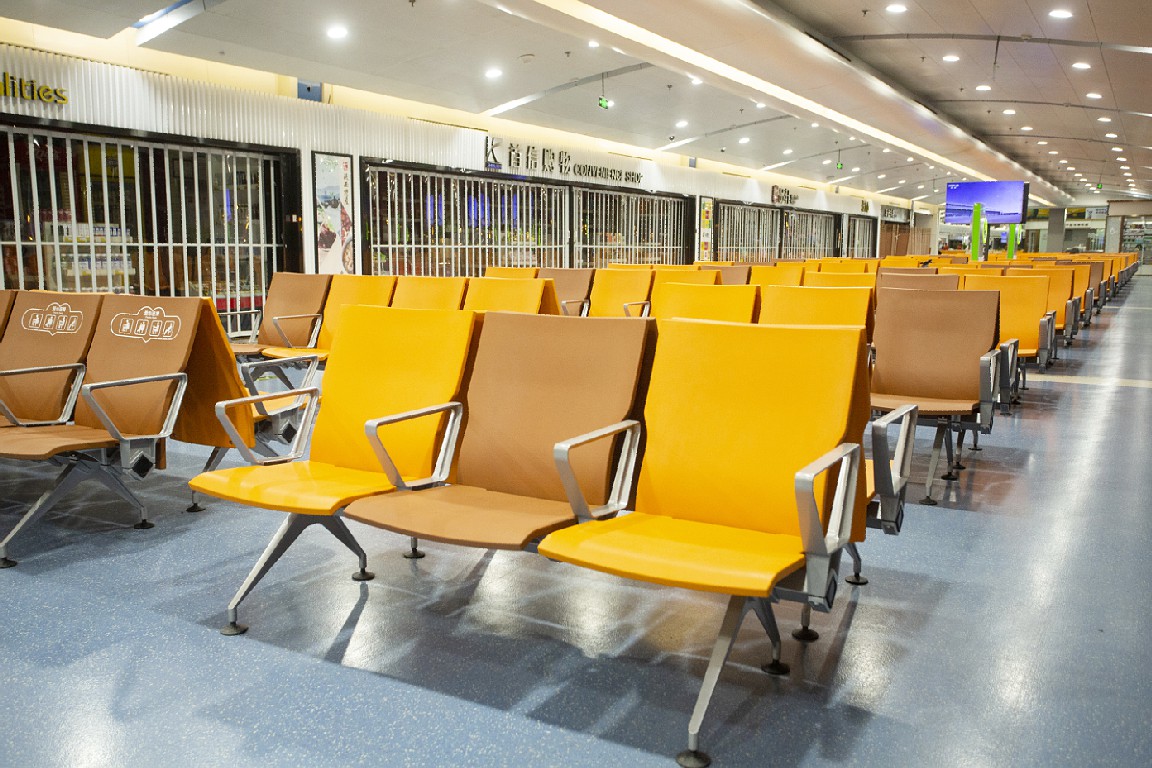 Airport waiting area seating 501Y 2