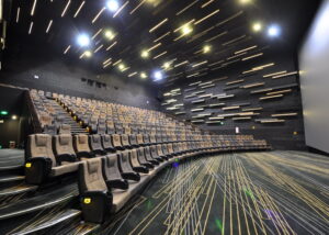 Leadcom cinema seating in Jinyi Cinema 9