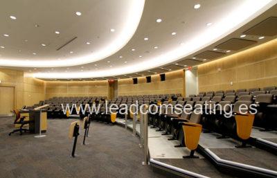 leadcom seating auditorium seating installation York University 2